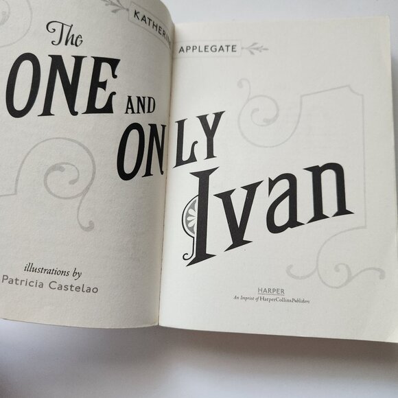 The One And Only Ivan Paperback Book By Katherine Applegate Newbery Medal Winner - Picture 5 of 8